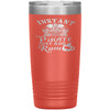 Funny Pirate Tumbler Instant Pirate Just Add Rum Laser Etched 20oz Stainless Steel Tumbler