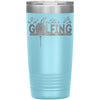Golf Tumbler I'd Rather Be Golfing Laser Etched 20oz Stainless Steel Tumbler