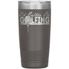 Golf Tumbler I'd Rather Be Golfing Laser Etched 20oz Stainless Steel Tumbler