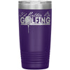 Golf Tumbler I'd Rather Be Golfing Laser Etched 20oz Stainless Steel Tumbler