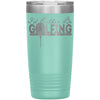 Golf Tumbler I'd Rather Be Golfing Laser Etched 20oz Stainless Steel Tumbler