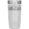 Golf Tumbler I'd Rather Be Golfing Laser Etched 20oz Stainless Steel Tumbler