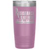 Physics Tumbler Resistance Is Not Futile Its Laser Etched 20oz Stainless Steel Tumbler