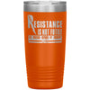 Physics Tumbler Resistance Is Not Futile Its Laser Etched 20oz Stainless Steel Tumbler