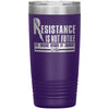 Physics Tumbler Resistance Is Not Futile Its Laser Etched 20oz Stainless Steel Tumbler