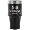 50th Birthday Golf Travel Mug 50 Today Lets ParTee 30 oz Stainless Steel Tumbler