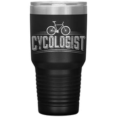 Cycling Biker Tumbler Cycologist Laser Etched 30oz Stainless Steel