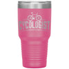 Cycling Biker Tumbler Cycologist Laser Etched 30oz Stainless Steel