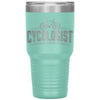 Cycling Biker Tumbler Cycologist Laser Etched 30oz Stainless Steel