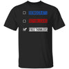 Funny Political Shirt Democrats Republicans Free Thinkers Gildan Mens T-Shirt G500