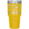Funny Pool Tumbler Tears Of The People I Beat Playing Pool Laser Etched 30oz Stainless Steel