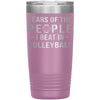 Funny Volleyball Tumbler Tears Of The People I Beat In Volleyball Laser Etched 20oz Stainless Steel
