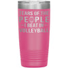 Funny Volleyball Tumbler Tears Of The People I Beat In Volleyball Laser Etched 20oz Stainless Steel