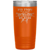 Mother Memorial Tumbler My Mom Is My Guardian Laser Etched 20oz Stainless Steel