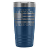 American Flag Travel Mug Try Stepping On This One 20oz Stainless Steel Tumbler