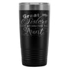 Aunts Travel Mug Great Sisters Get Promoted To Aunt 20oz Stainless Steel Tumbler