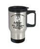 Front-Office Manager Travel Mug Never Underestimate A Woman Who Is Also A Front-Office Manager 14oz Stainless Steel
