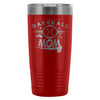 Baseball Travel Mug Baseball Mom 20oz Stainless Steel Tumbler
