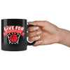 Basketball Mug Live For Basketball 11oz Black Coffee Mugs
