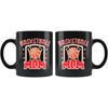 Basketball Mug Basketball Mom 11oz Black Coffee Mugs
