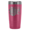 Beer Travel Mug The Real Reason I Watch Football 20oz Stainless Steel Tumbler