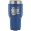 Beer Travel Mug The Real Reason I Watch Football 30 oz Stainless Steel Tumbler