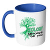 Biologist Mug Biology Grows On You White 11oz Accent Coffee Mugs