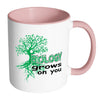 Biologist Mug Biology Grows On You White 11oz Accent Coffee Mugs