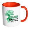 Biologist Mug Biology Grows On You White 11oz Accent Coffee Mugs