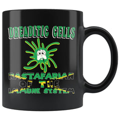 Biology Mug Dreaditic Cells Rastafarian Of Immune System 11oz Black Coffee Mugs