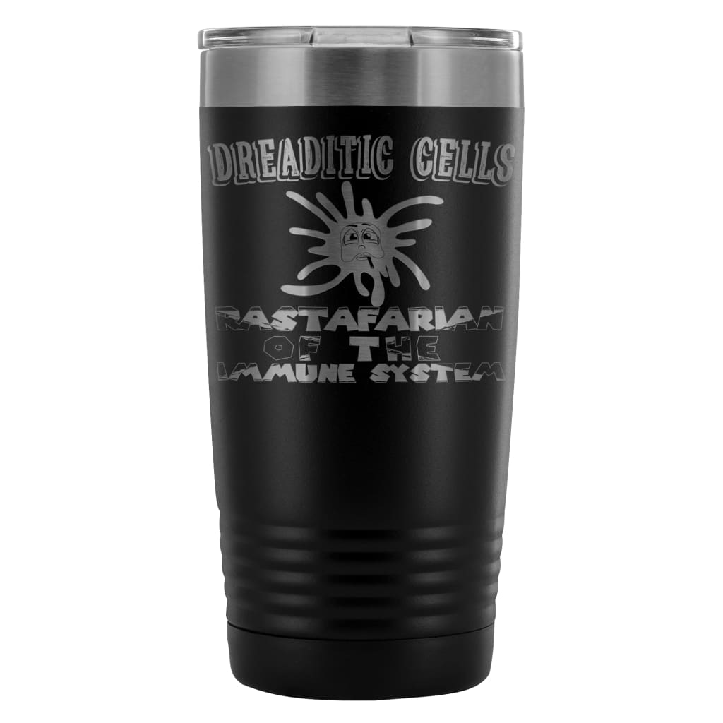 Biology Travel Mug Dreaditic Cells Rastafarian Of 20oz Stainless Steel Tumbler
