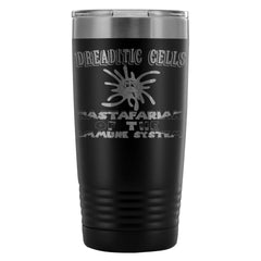 Biology Travel Mug Dreaditic Cells Rastafarian Of 20oz Stainless Steel Tumbler