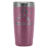 Breast Cancer Awareness Travel Mug I Run For A 20oz Stainless Steel Tumbler