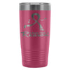Breast Cancer Awareness Travel Mug I Run For A 20oz Stainless Steel Tumbler