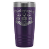 Camera Travel Mug Photography Is My Therapy 20oz Stainless Steel Tumbler