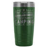 Camping Travel Mug A Tent Pitching Weiner Roasting 20oz Stainless Steel Tumbler
