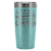 Camping Travel Mug A Tent Pitching Weiner Roasting 20oz Stainless Steel Tumbler