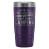 Camping Travel Mug A Tent Pitching Weiner Roasting 20oz Stainless Steel Tumbler