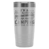 Camping Travel Mug A Tent Pitching Weiner Roasting 20oz Stainless Steel Tumbler