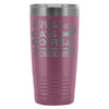 Cat Travel Mug I Follow The Three C's Cats Coffee 20oz Stainless Steel Tumbler