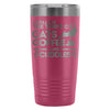 Cat Travel Mug I Follow The Three C's Cats Coffee 20oz Stainless Steel Tumbler