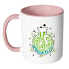Chemistry Mug If Youre Not Part Of The Solution White 11oz Accent Coffee Mugs