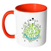 Chemistry Mug If Youre Not Part Of The Solution White 11oz Accent Coffee Mugs