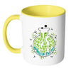 Chemistry Mug If Youre Not Part Of The Solution White 11oz Accent Coffee Mugs