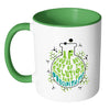 Chemistry Mug If Youre Not Part Of The Solution White 11oz Accent Coffee Mugs