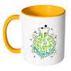 Chemistry Mug If Youre Not Part Of The Solution White 11oz Accent Coffee Mugs