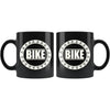 Cycling Biking Mug Bike 11oz Black Coffee Mugs