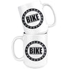 Cycling Biking Mug Bike 15oz White Coffee Mugs