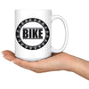 Cycling Biking Mug Bike 15oz White Coffee Mugs
