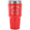 Cycling Biking Travel Mug Burn Fat Not Fuel 30 oz Stainless Steel Tumbler